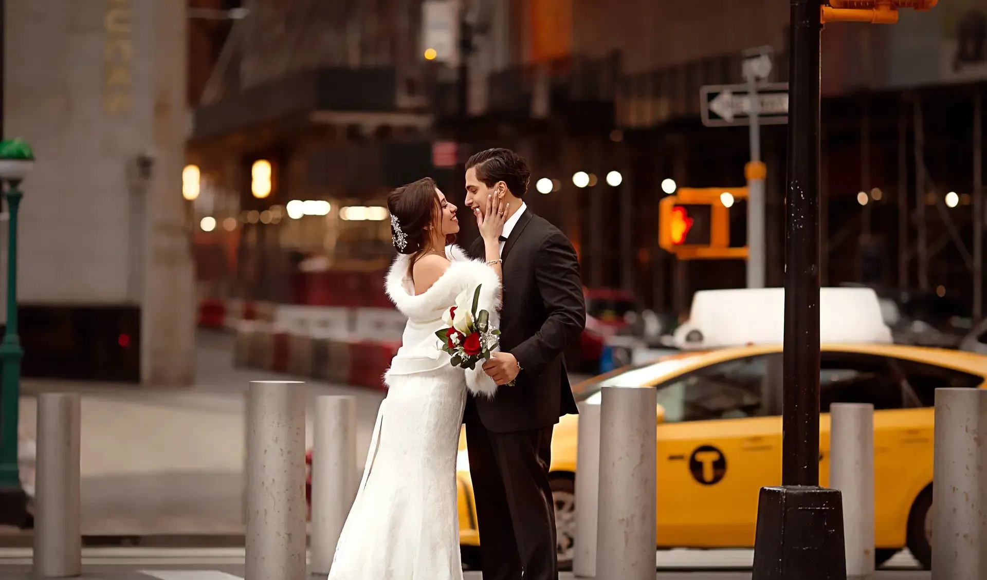 Pronto Wedding couple in New York City
